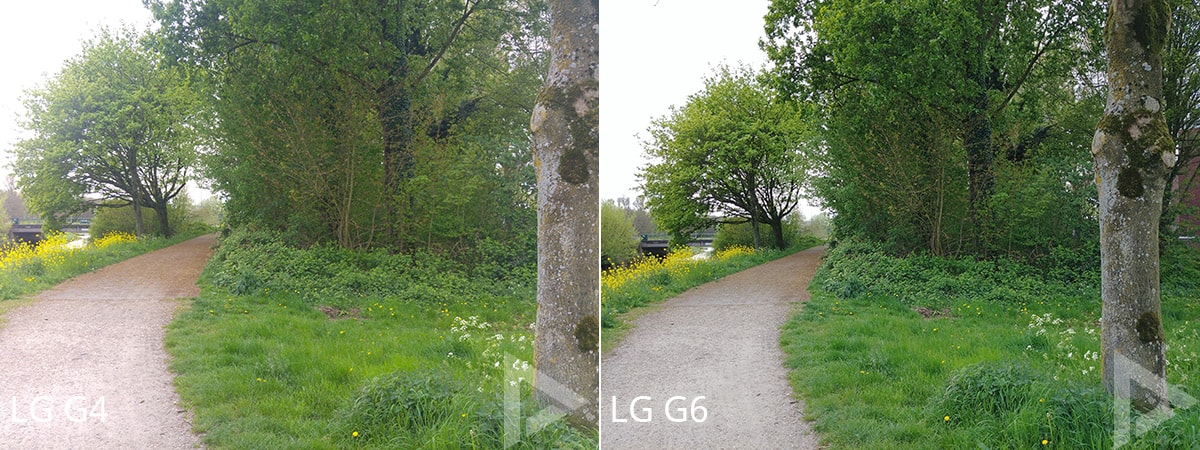 Camera-vergelijking LG G4 G6