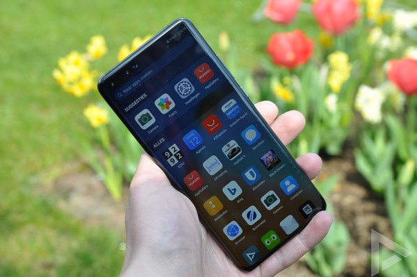 Huawei P40 Pro menu