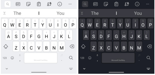 Swiftkey dark theme