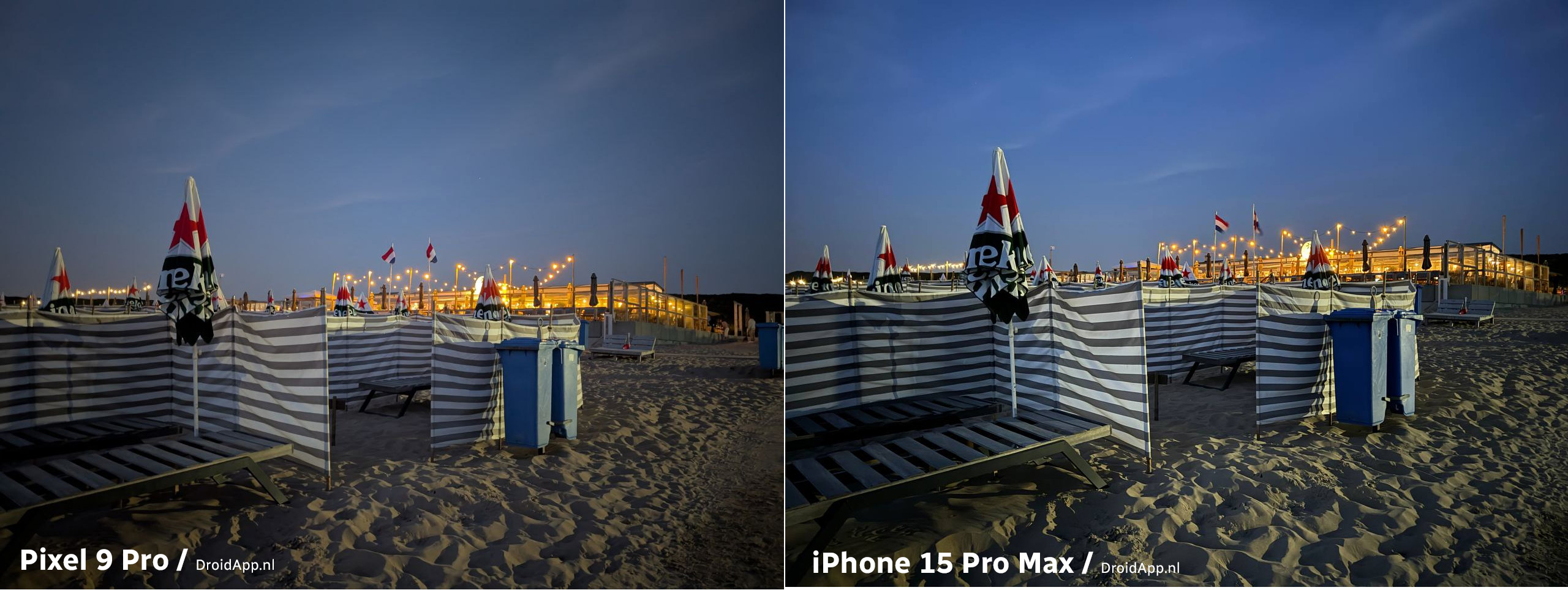 Pixel 9 Pro - iPhone 15 Pro Max vergelijking