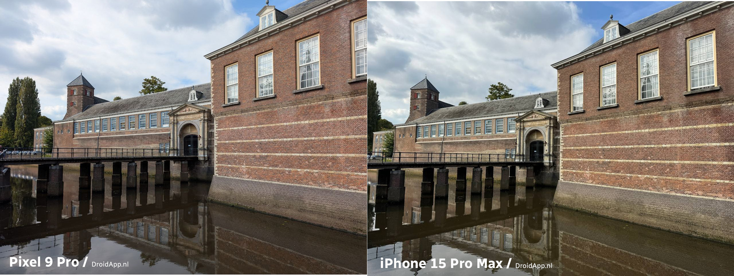 Pixel 9 Pro - iPhone 15 Pro Max vergelijking