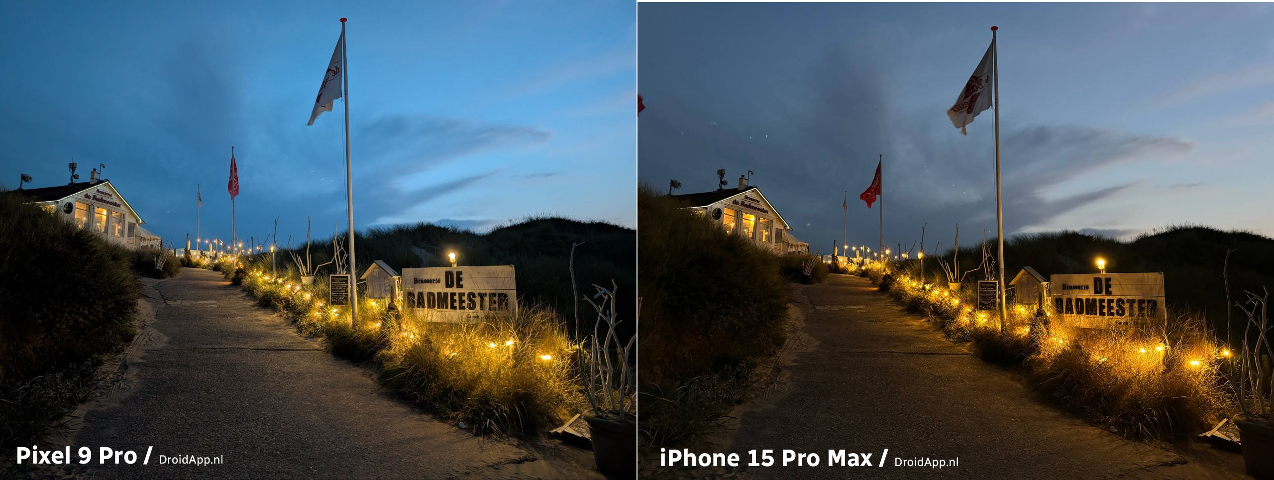 Pixel 9 Pro - iPhone 15 Pro Max vergelijking