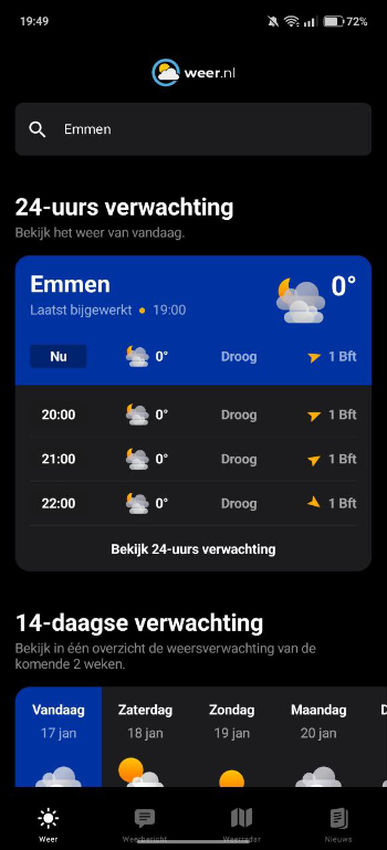 weer.nl app