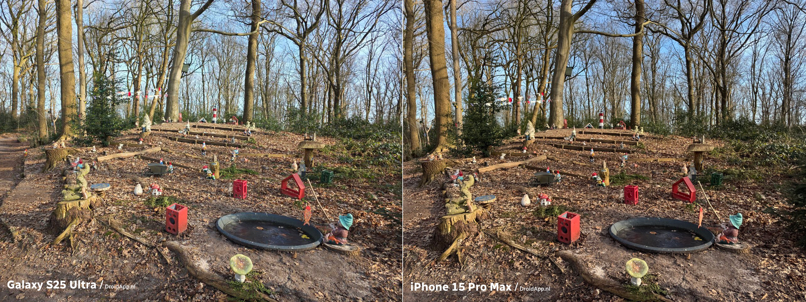 Camera vergelijking Galaxy S25 Ultra - iPhone 15 Pro Max