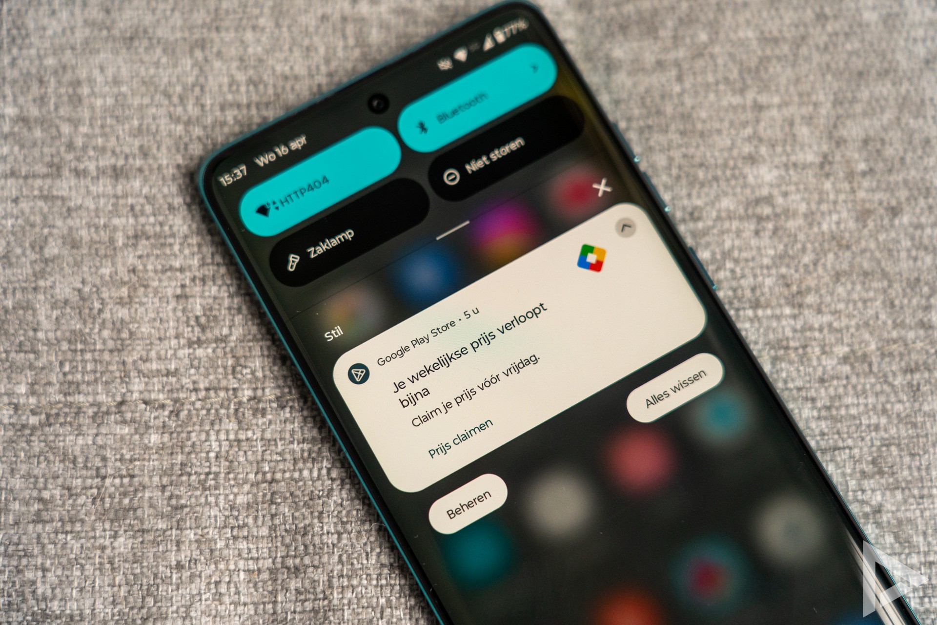Motorola Edge 60 Fusion notificaties