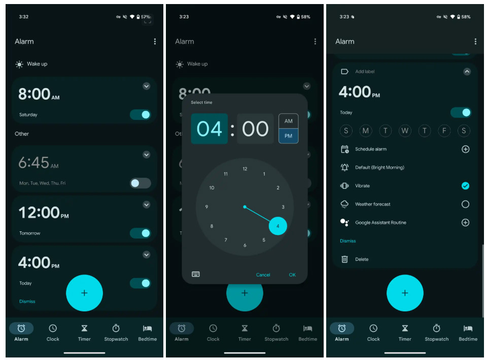 Google Klok app