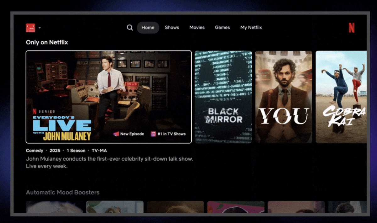 Netflix tv-app