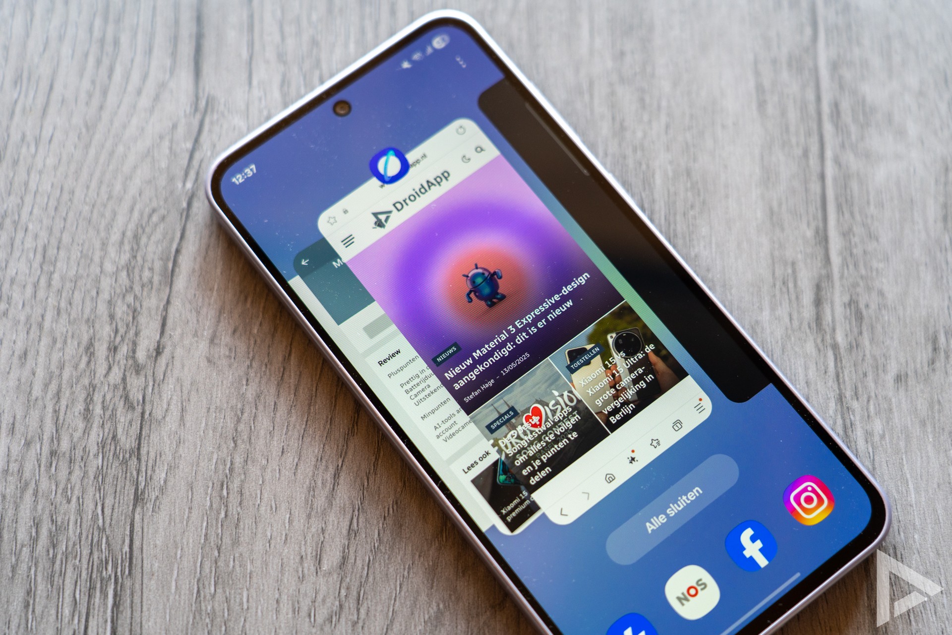 Samsung Galaxy A36 multitasking