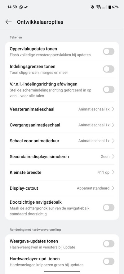 Android animaties