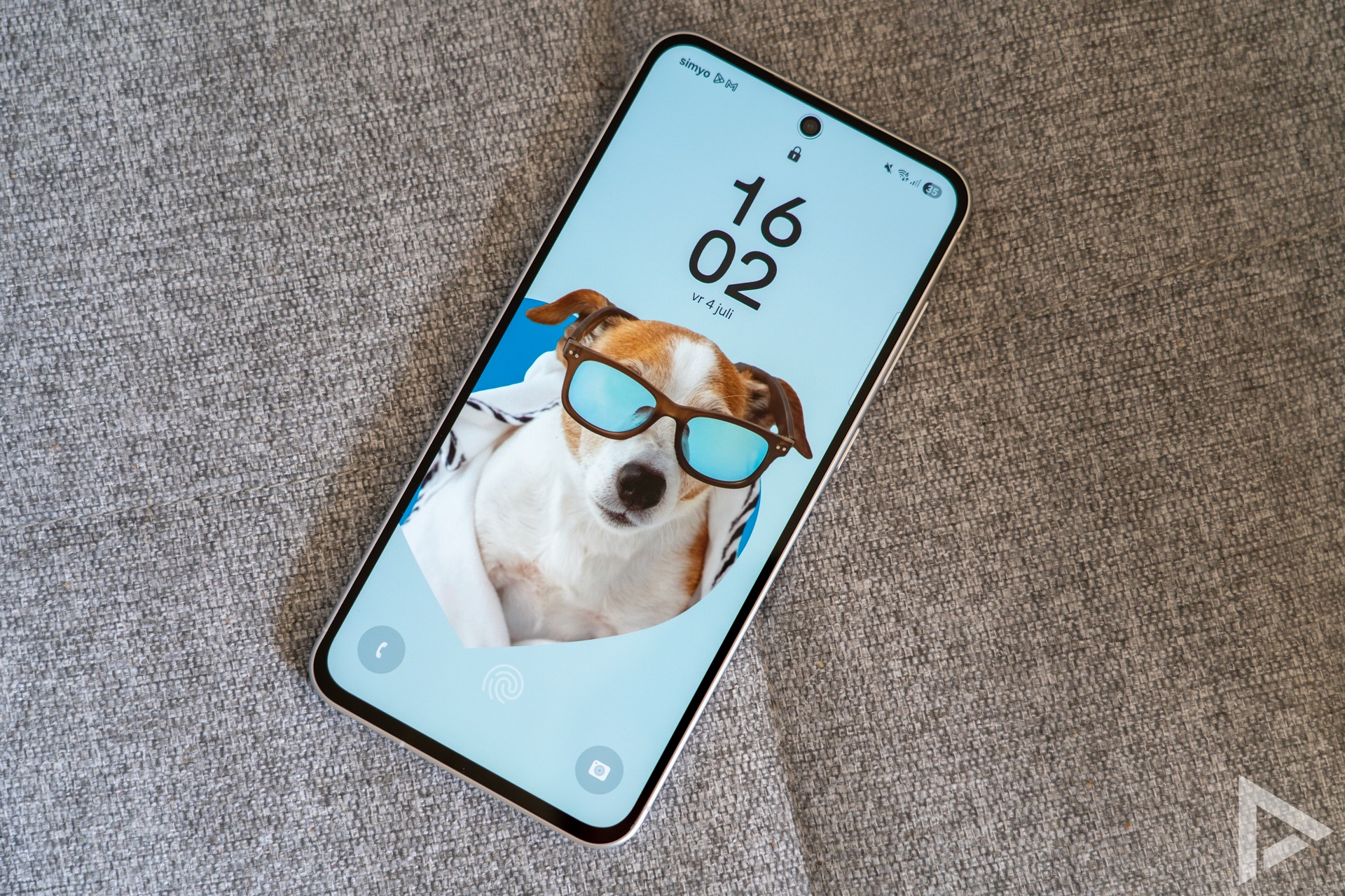 Samsung Galaxy A56 vergrendelscherm