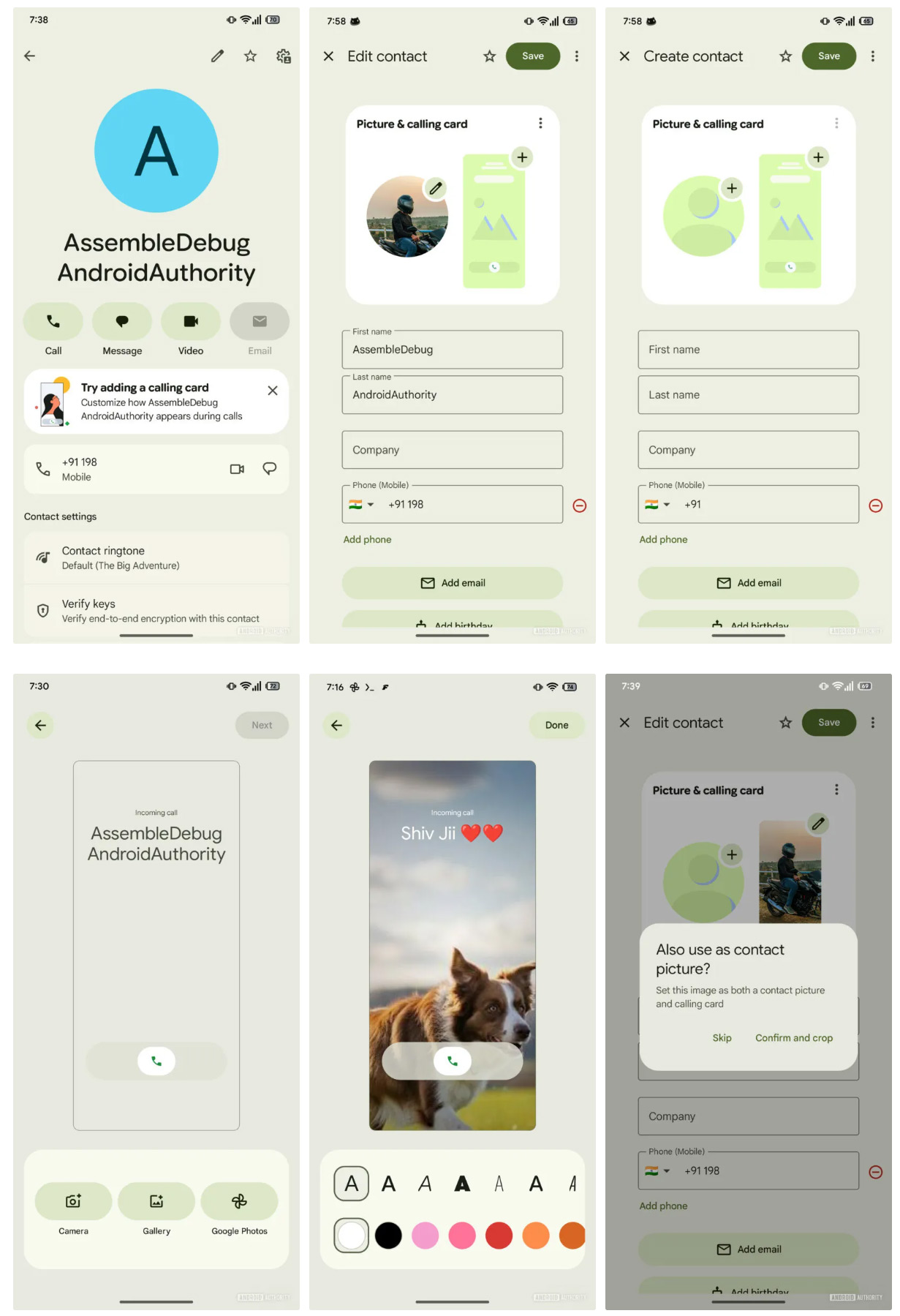 Google Calling Cards