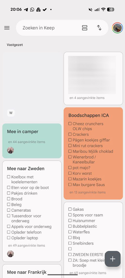 Google Keep Material 3