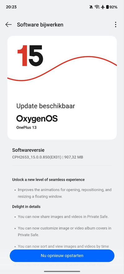 OnePlus 13 and 13R get major update, along with August patch
