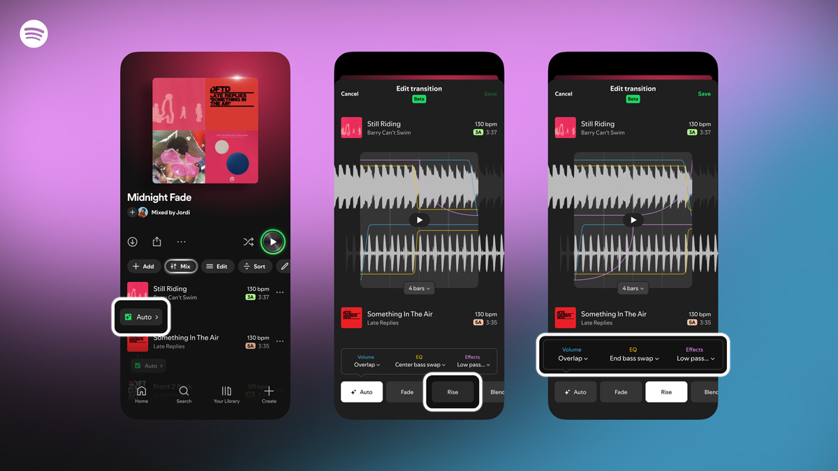 Spotify Mixing Tool