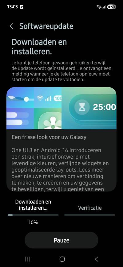 Galaxy A56 android 16