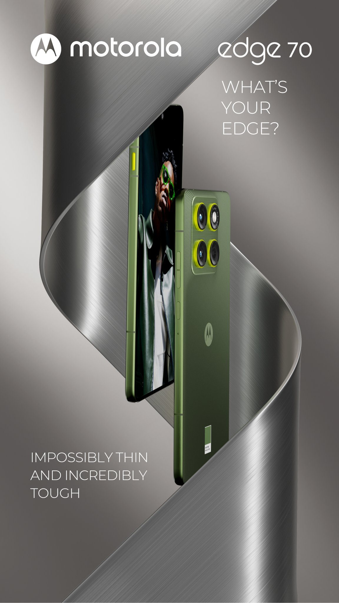 Motorola Edge 70 promo