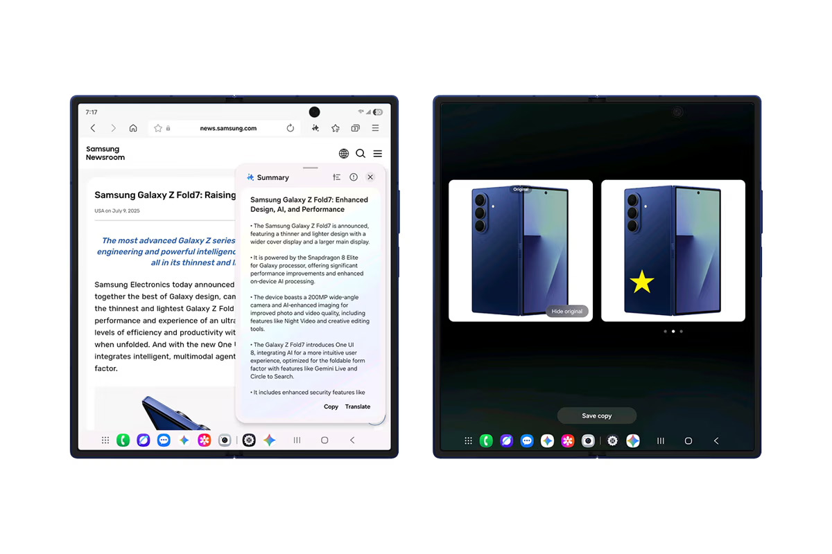 One UI 8 window