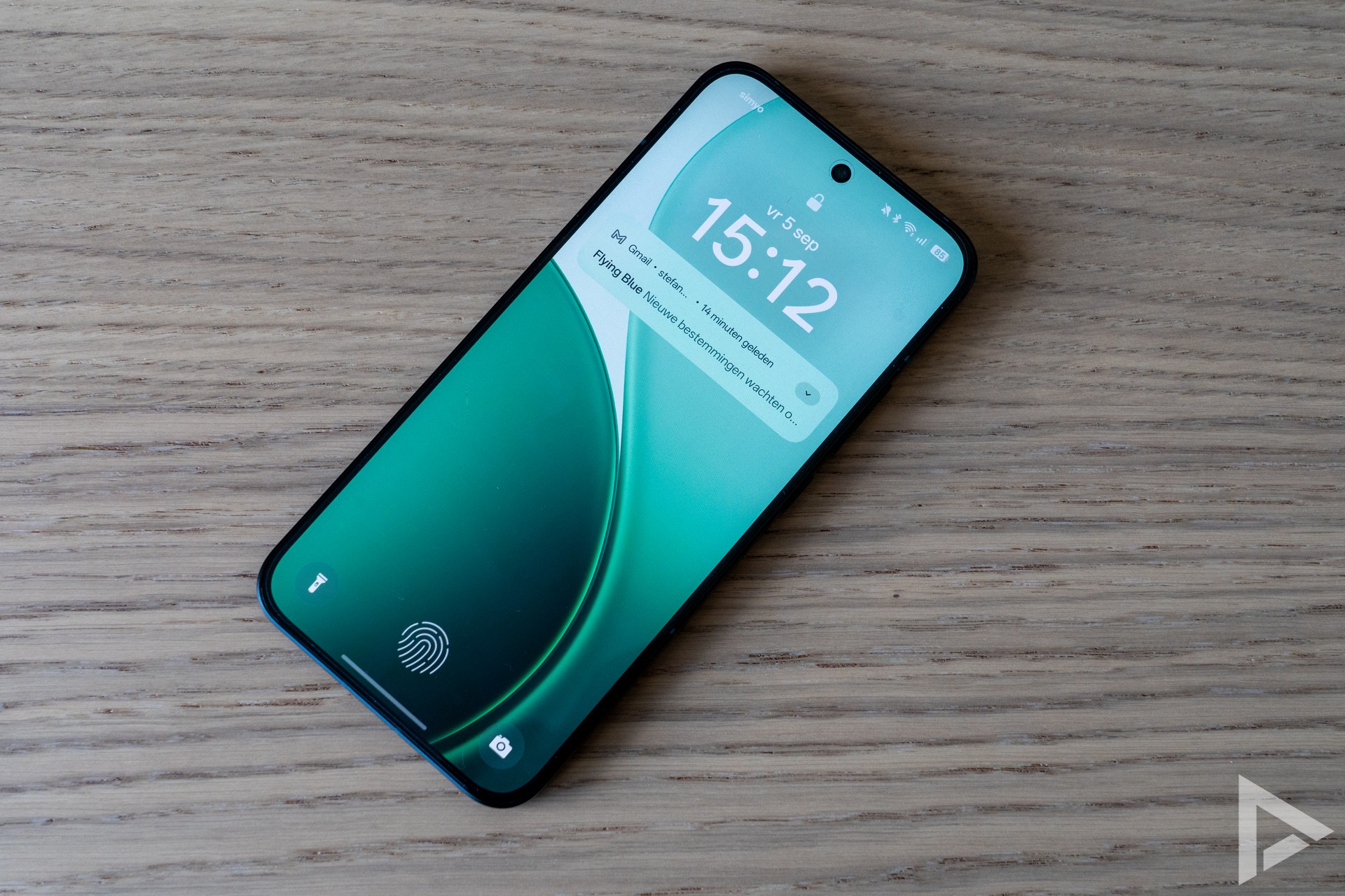 Oppo Reno 14 vergrendelscherm