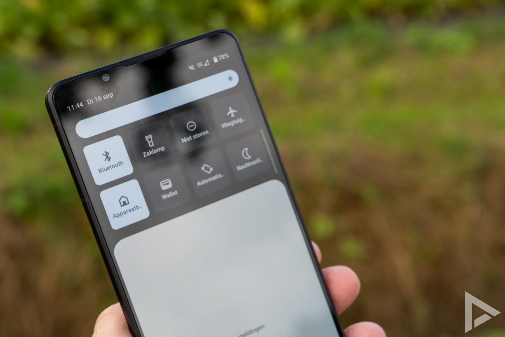 Sony Xperia 1 VII snelle instellingen