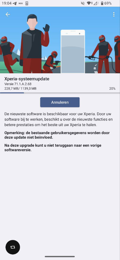 Sony Xperia 1 VII Android 16