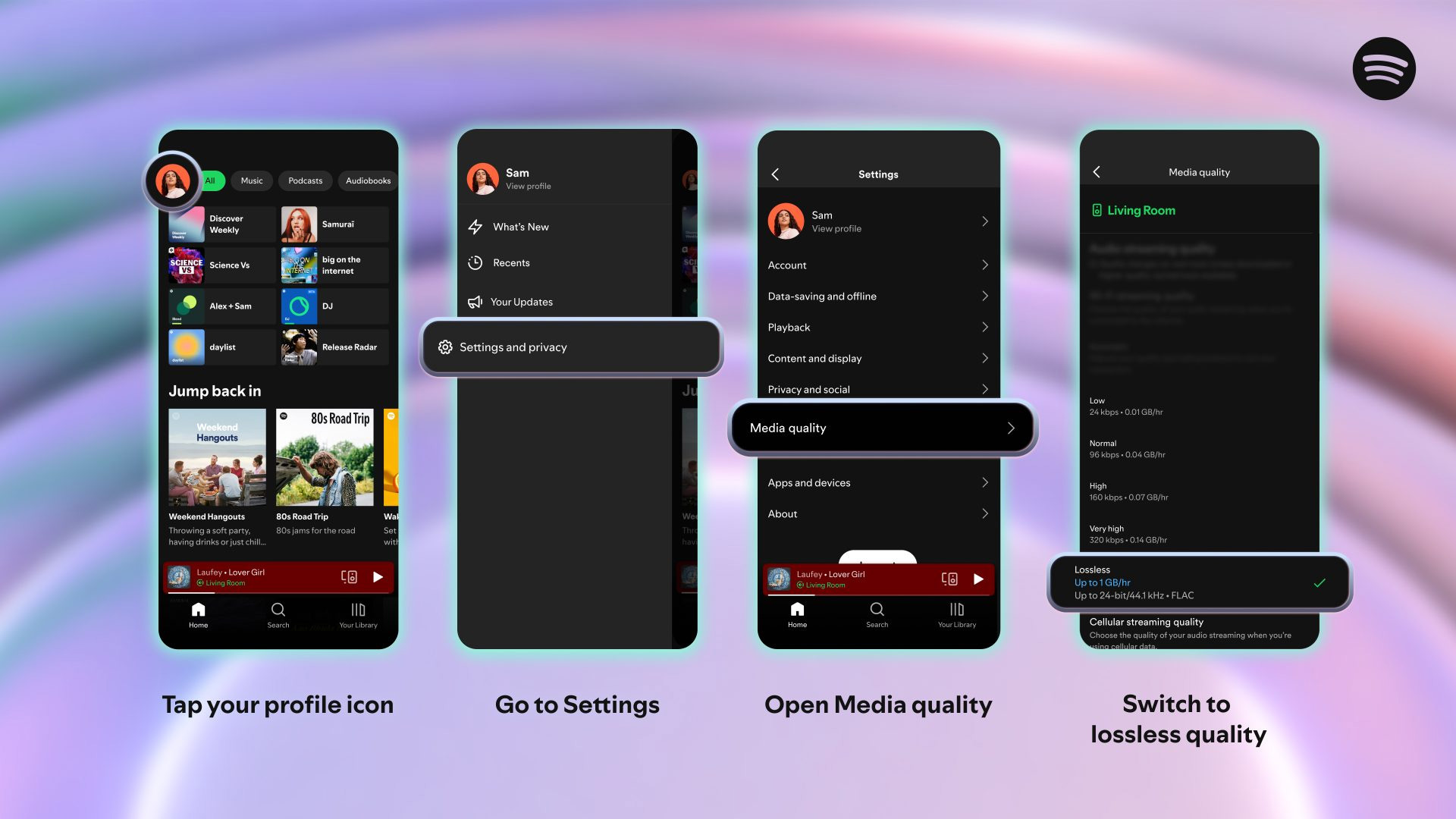 Spotify lossless