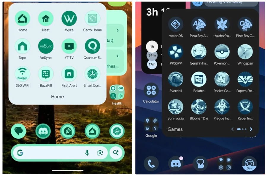 thema iconen android