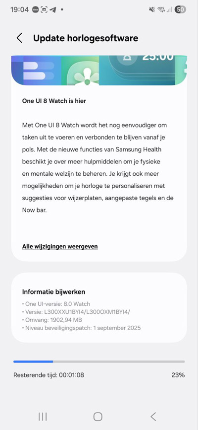Galaxy Watch 7 - One UI 8 Watch