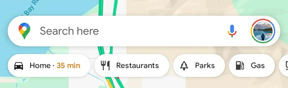 Google Maps eta thuis