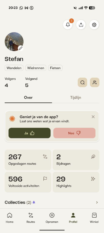Komoot design update