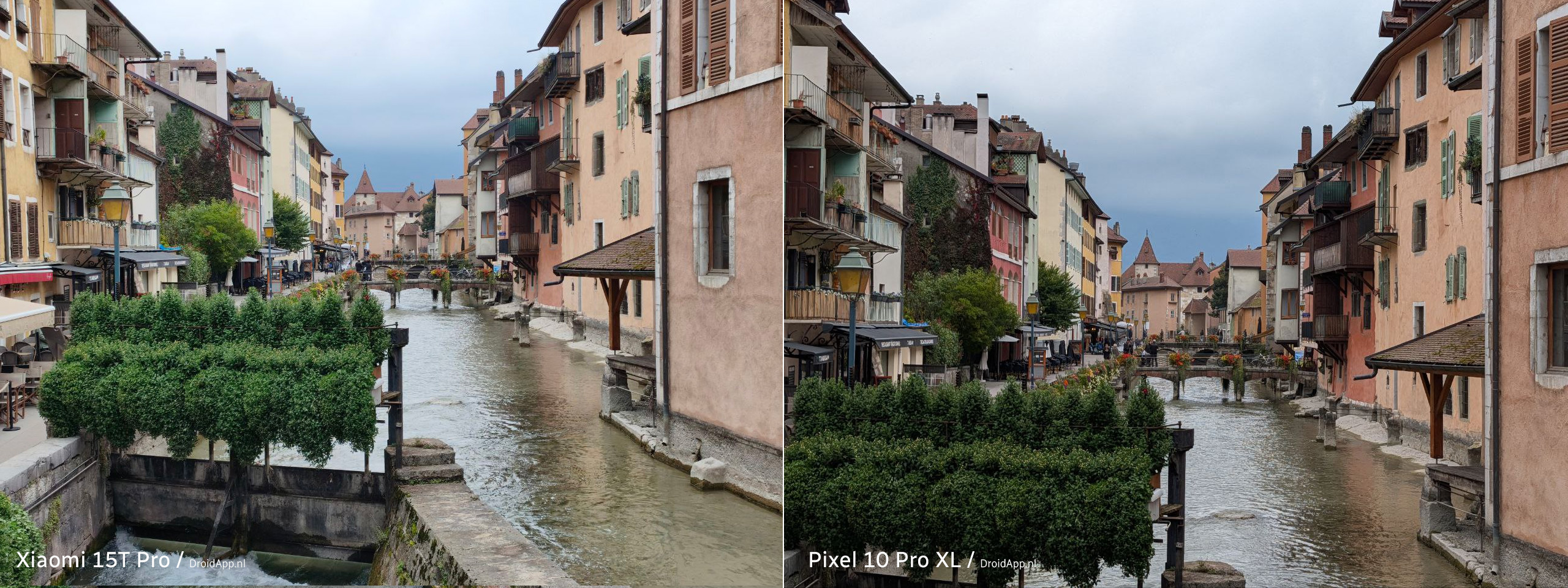Xiaomi 15T Pro vs Google Pixel 10 Pro XL 2x zoom