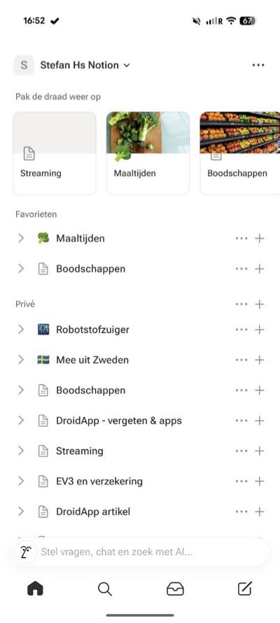 Notion app