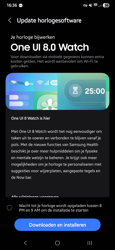 Galaxy Watch 6 One Ui 8 watch