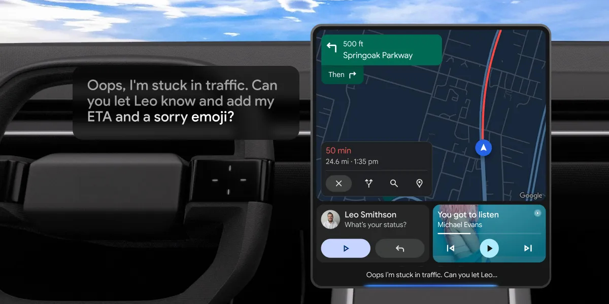 Gemini Android Auto