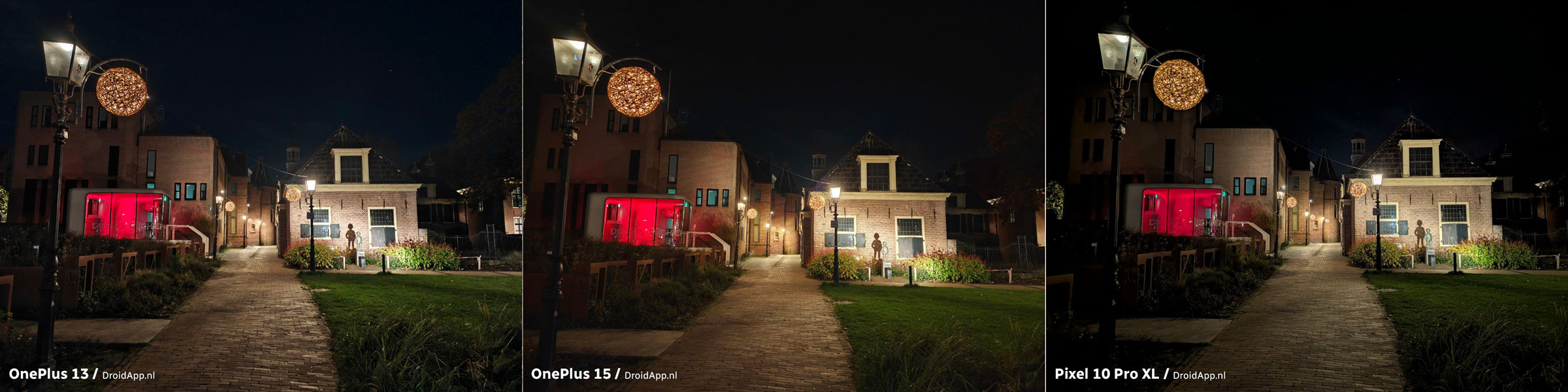 OnePlus 13 - OnePlus 15 - Pixel 10 Pro XL vergelijking