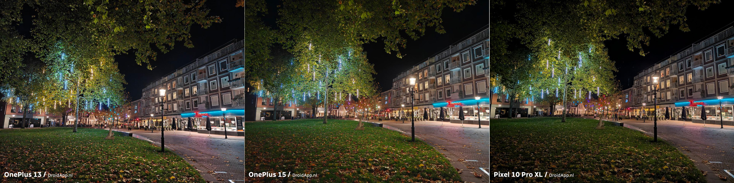 OnePlus 13 - OnePlus 15 - Pixel 10 Pro XL vergelijking