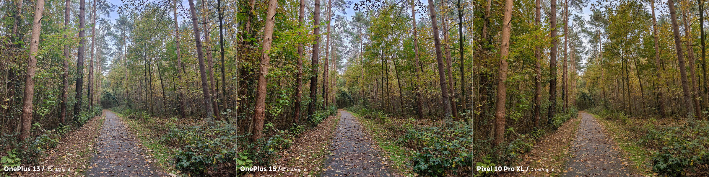 OnePlus 13 - OnePlus 15 - Pixel 10 Pro XL vergelijking