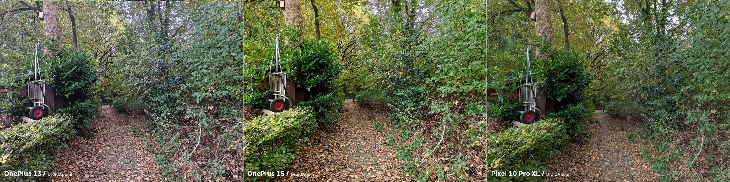 OnePlus 13 - OnePlus 15 - Pixel 10 Pro XL vergelijking
