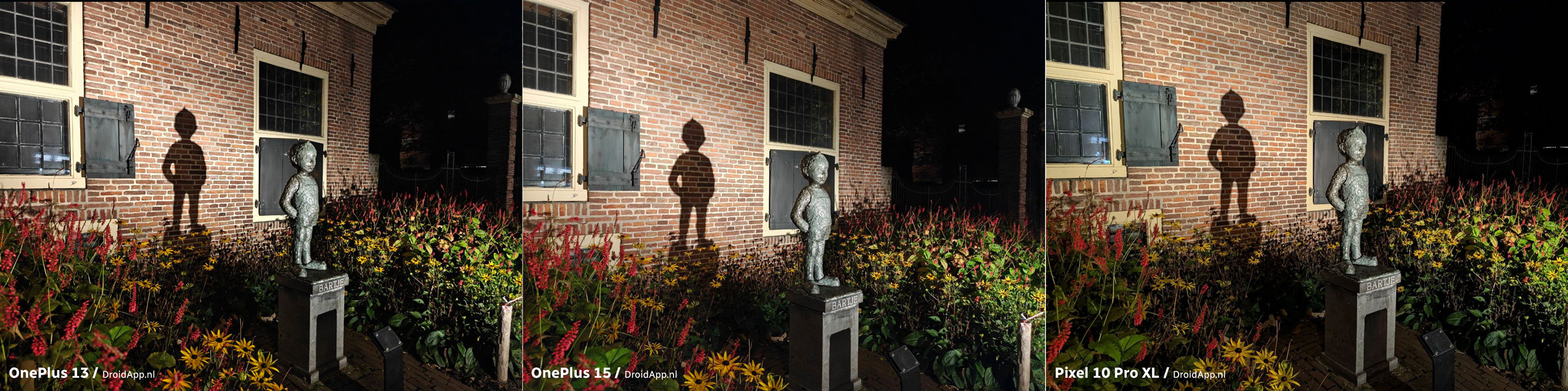 OnePlus 13 - OnePlus 15 - Pixel 10 Pro XL vergelijking