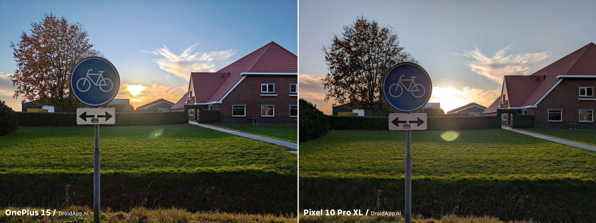 OnePlus 15 - Pixel 10 Pro XL vergelijking