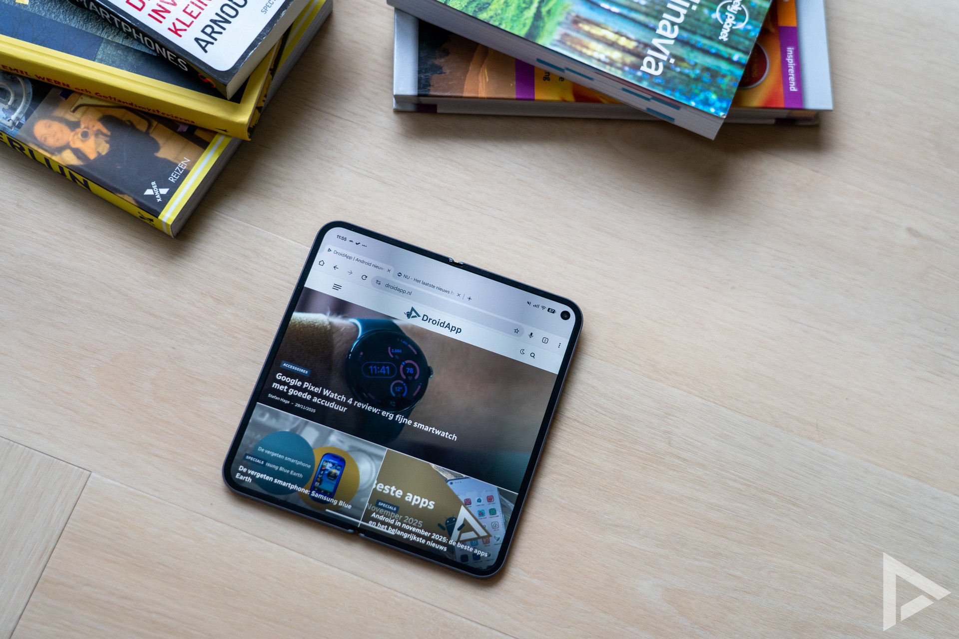 Google Pixel 10 Pro Fold browser