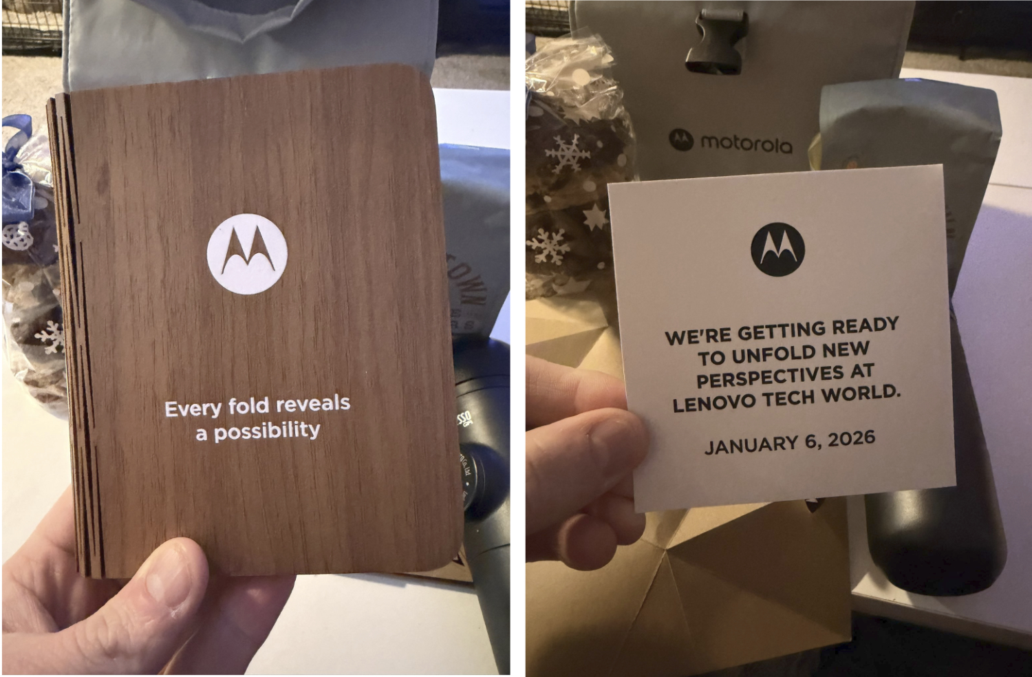 Teaser Motorola foldable