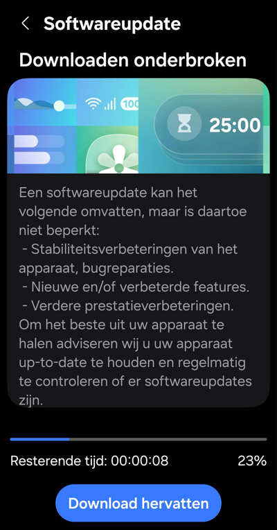 Galaxy S23 januari update