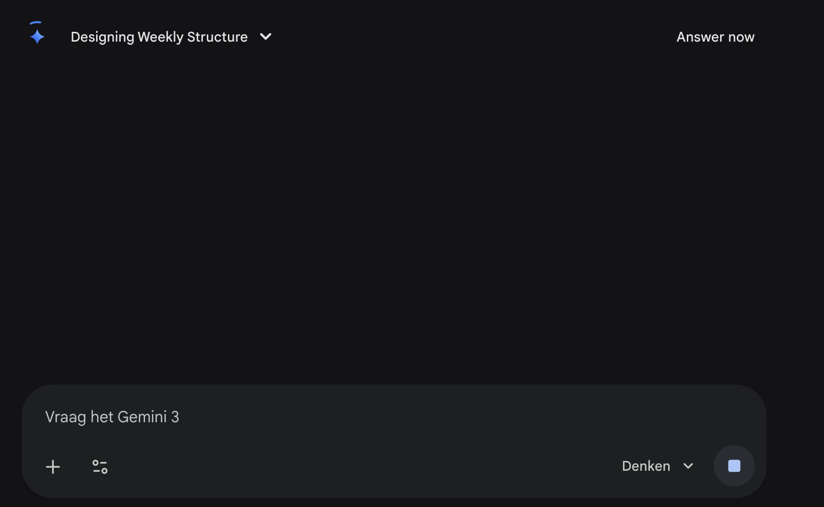 Gemini snel antwoord
