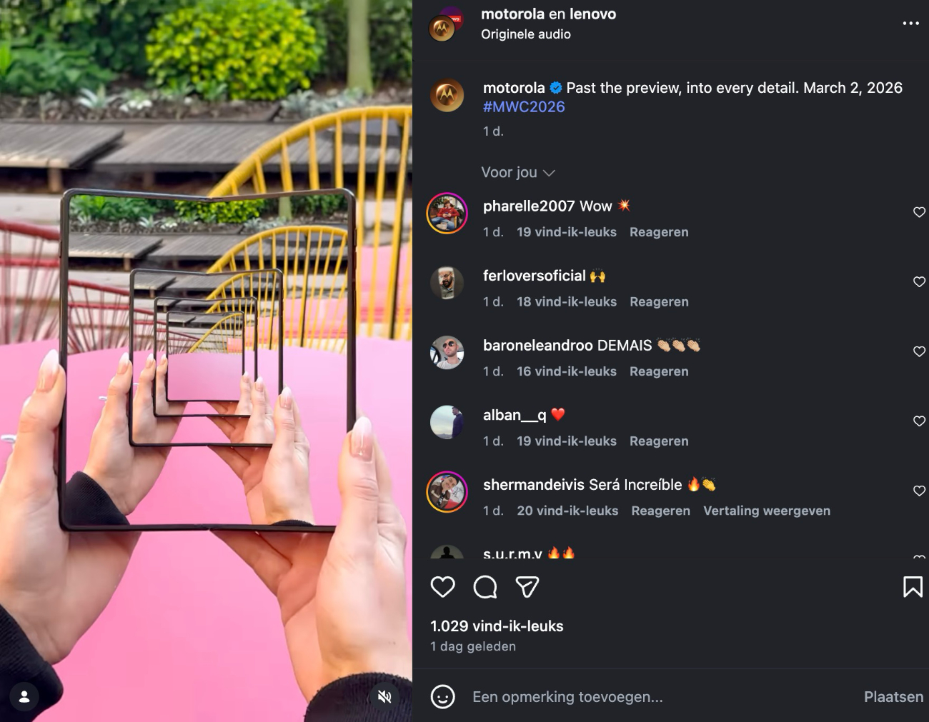 Motorola Razr Fold 2 maart