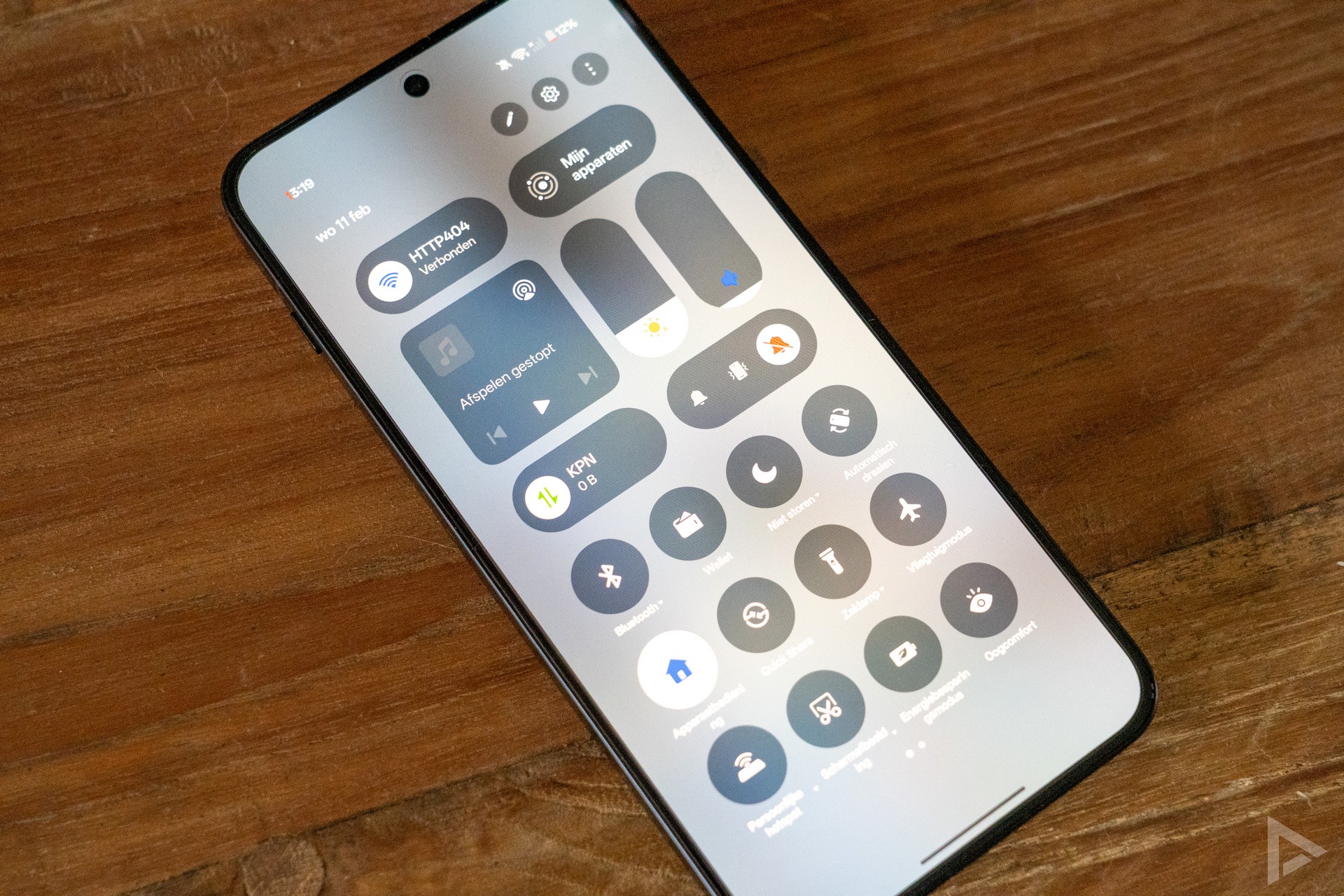OnePlus 15R snelle instellingen