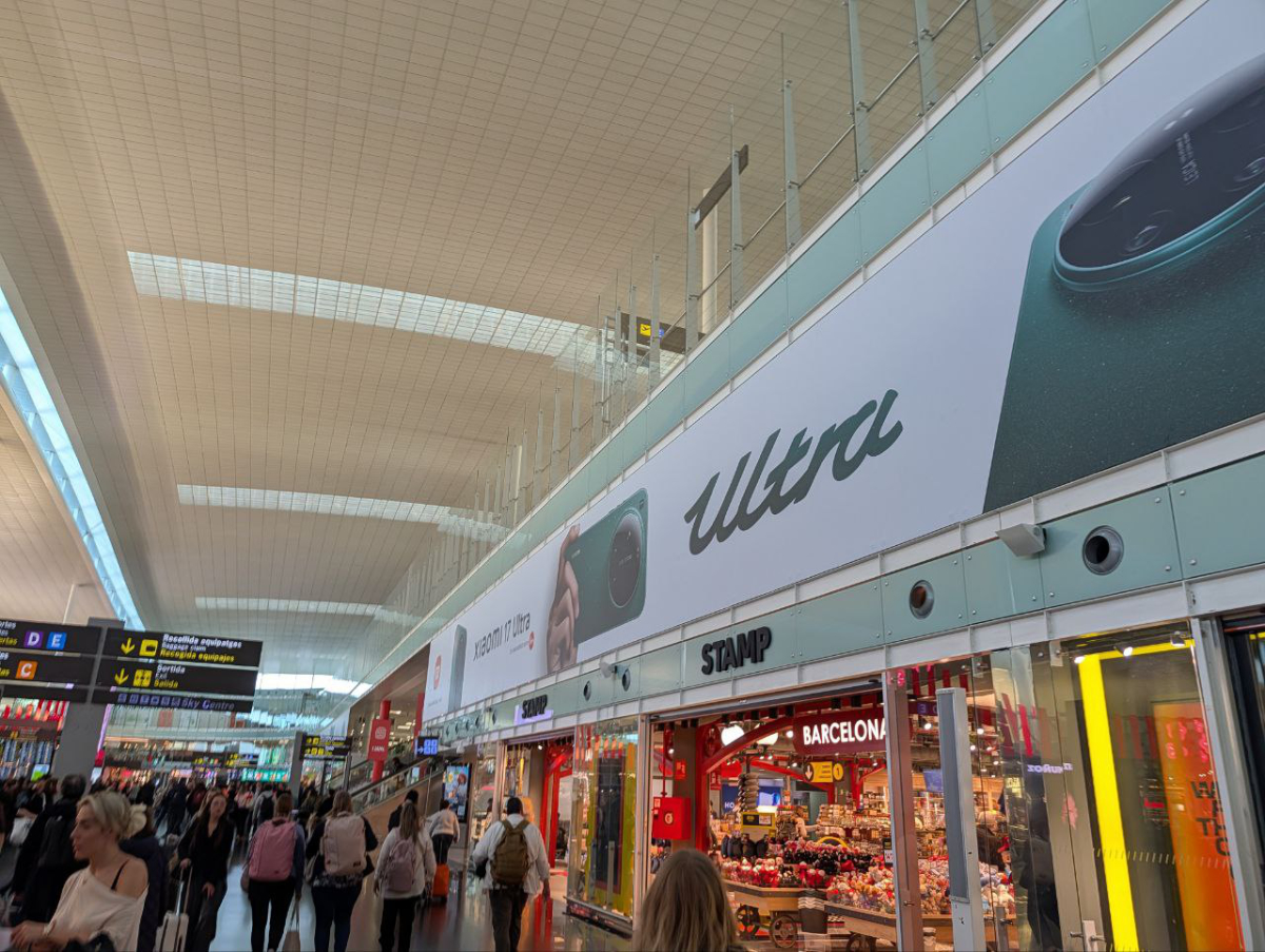 Xiaomi 17 Ultra vliegveld Barcelona