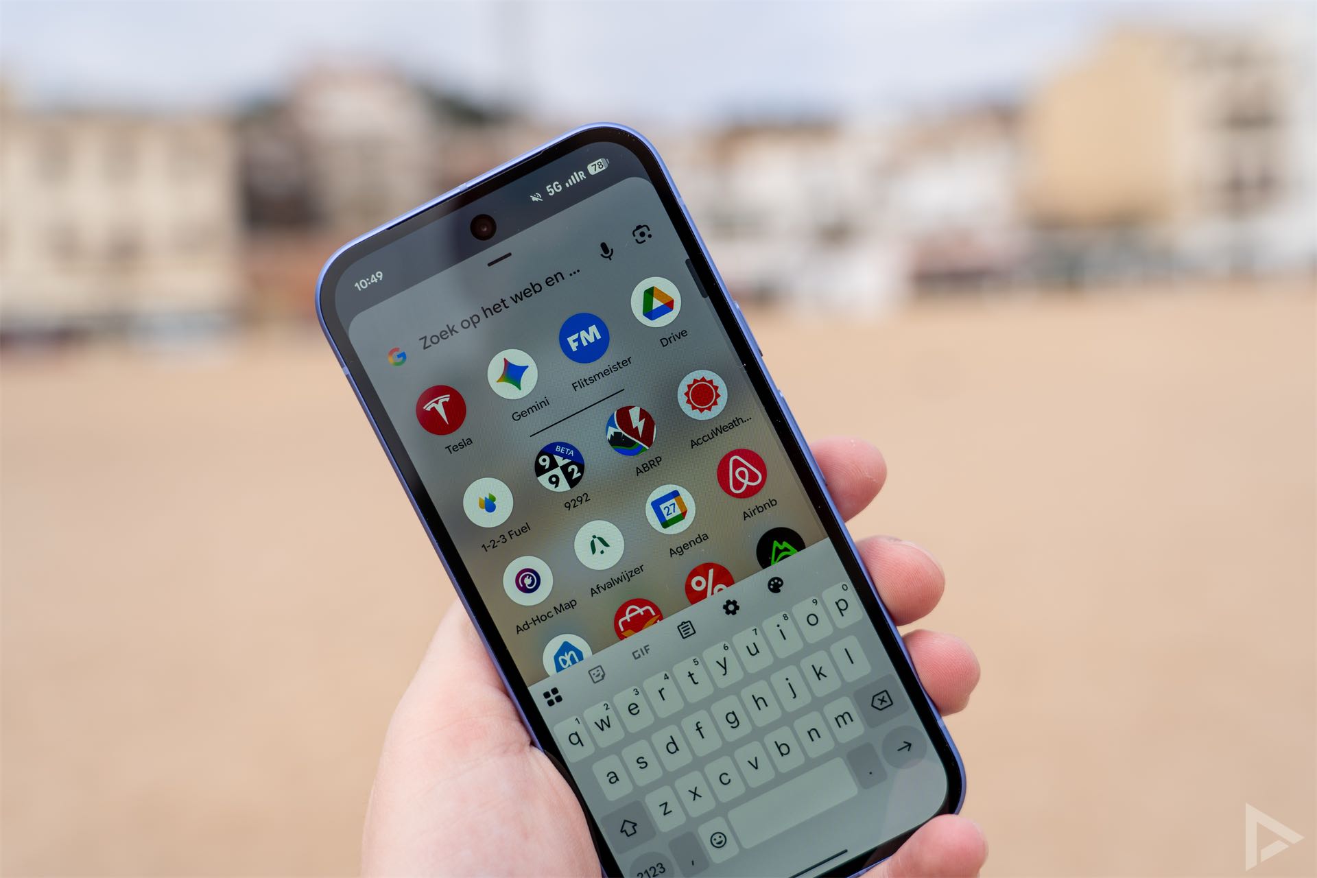 Google Pixel 10a menu