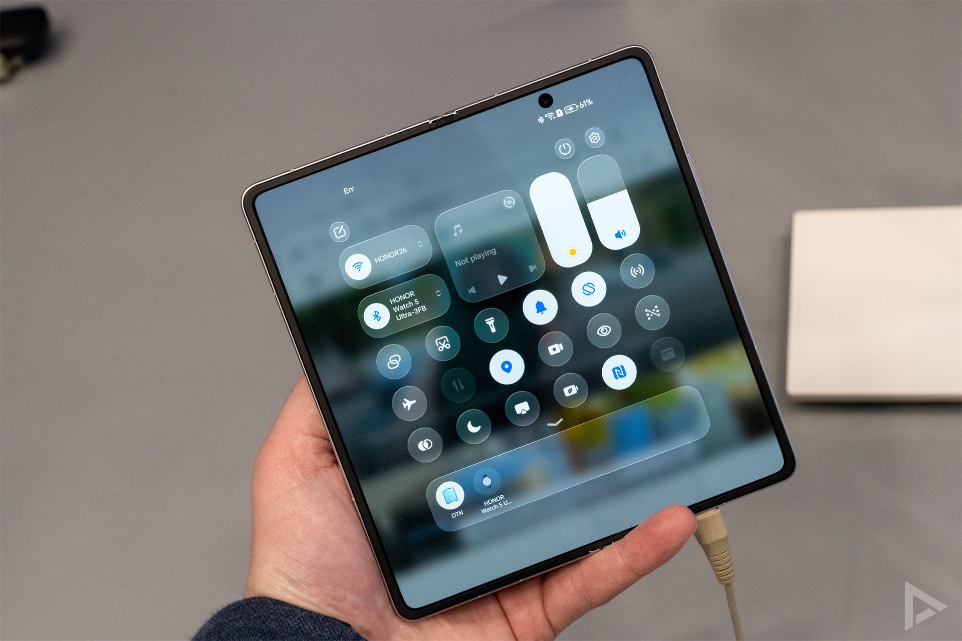 Honor Magic V6 snelle instellingen