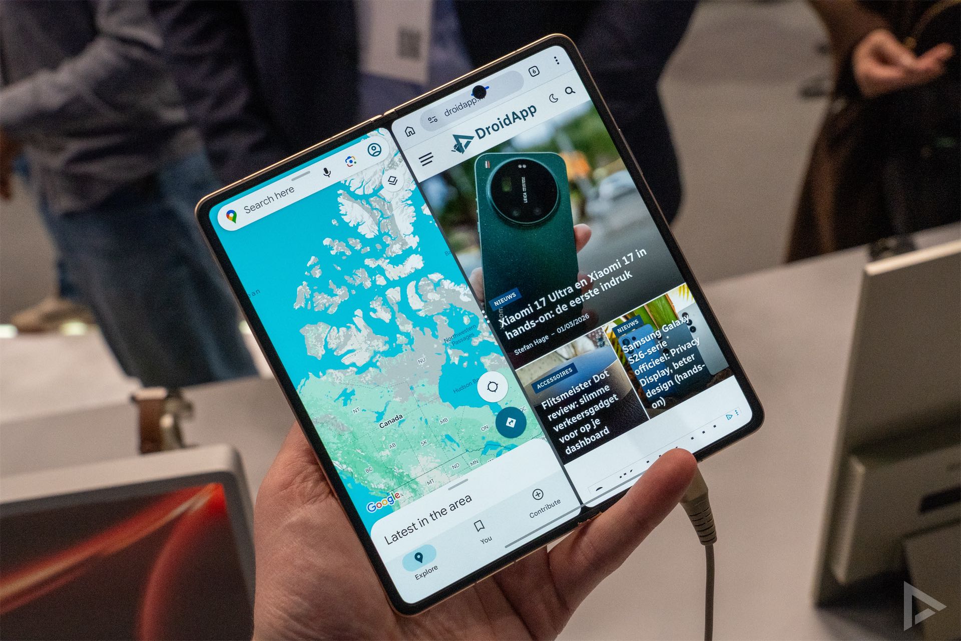 Honor Magic V6 multitasking