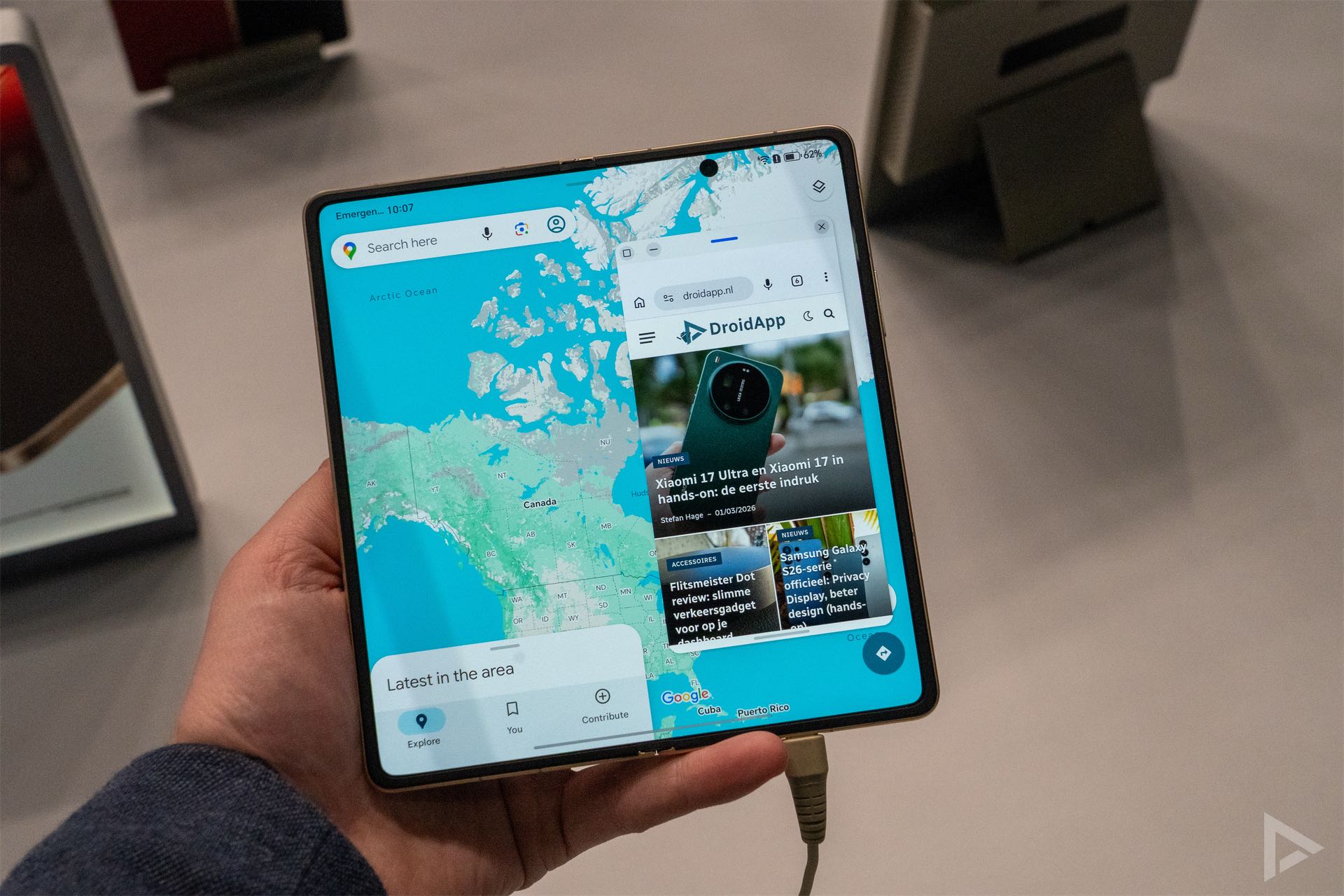 Honor Magic V6 multitasking